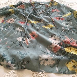 Long Sleeve Voile Top